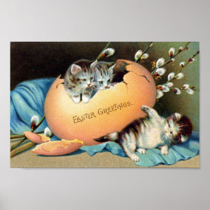 Affiches Pâques vintage