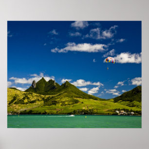 Affiches Parachute ascensionnel en vue du Lion impressionna