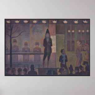 Affiches Parade de Cirque par Georges Seurat