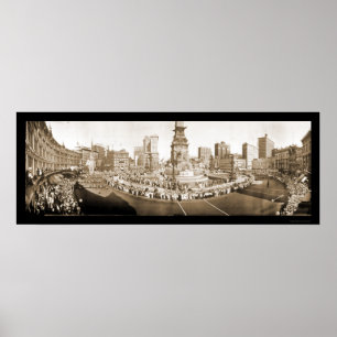 Affiches Parade Indianapolis EN Photo 1918
