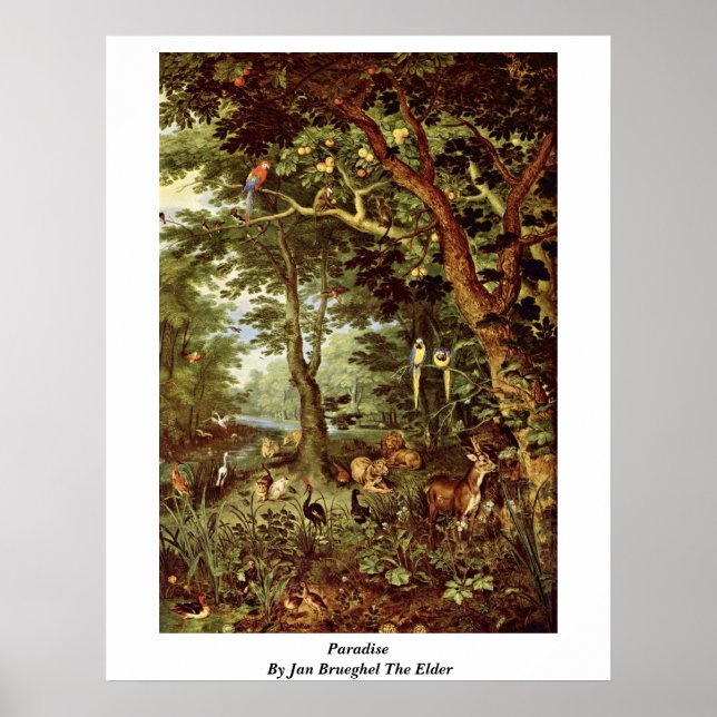 Affiches Paradis De Jan Brueghel L'Ancien (Devant)