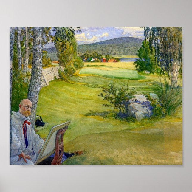 Affiches Paradis en Suède 1910 (Devant)