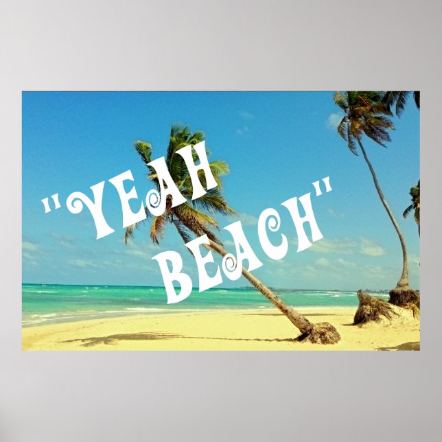 Affiches Paradis tropical (Devant)