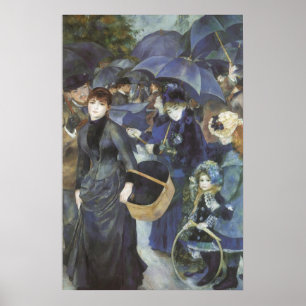 Affiches Parapluies de Pierre Renoir, Impressionnisme Vinta