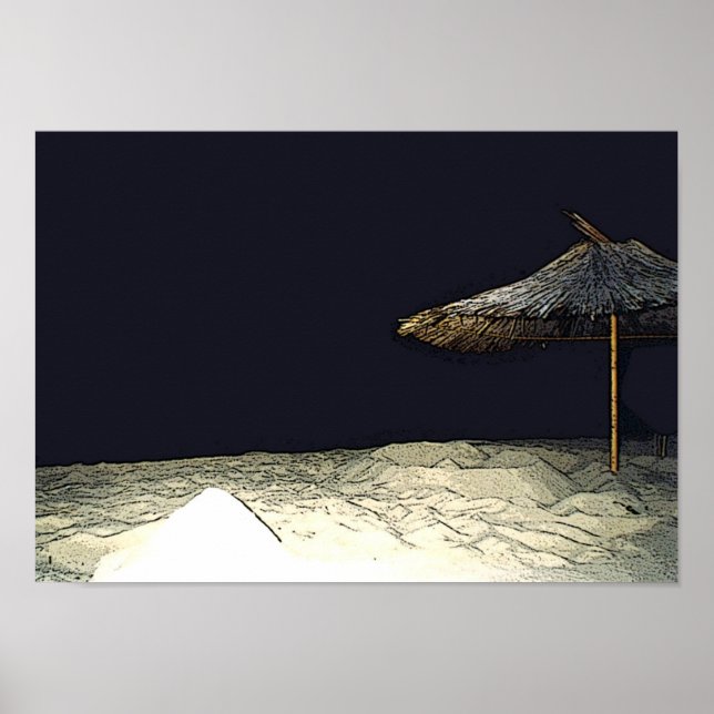 Affiches Parasol nocturne (Devant)