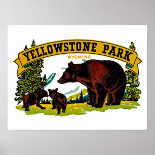 Affiches Parc de Yellowstone