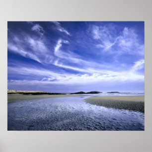 Affiches PARC D'ÉTAT DE POPHAM BEACH, MAINE. USA. Cirrus
