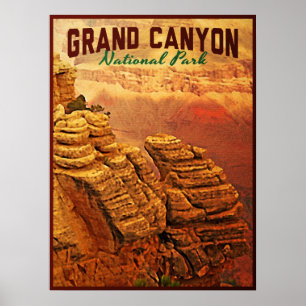 Affiches Parc national de canyon grand