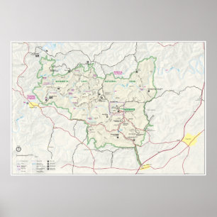 Affiches Parc national de caverne gigantesque