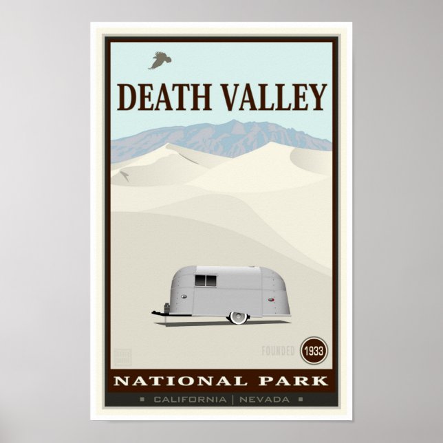 Affiches Parc national de Death Valley (Devant)
