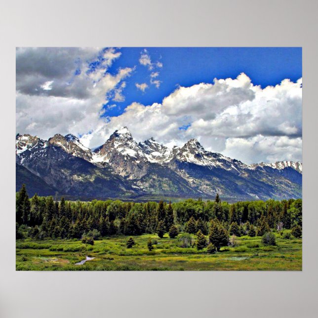 Affiches Parc national de Grand Teton l (Devant)