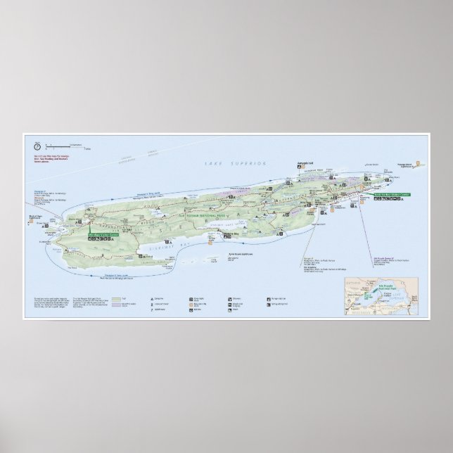 Affiches Parc national de l'Isle Royale (Devant)