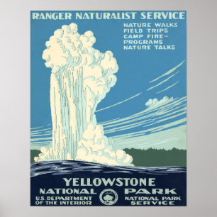Affiches Parc national de Yellowstone