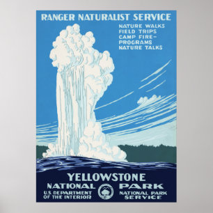 Affiches Parc national de Yellowstone
