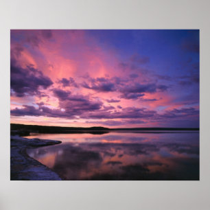 Affiches Parc national de Yellowstone, Wyoming. États-Unis