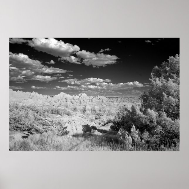 Affiches Parc national des Badlands (Devant)