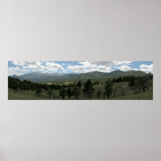 Affiches Parc national des Rocheuses Panoramique 1