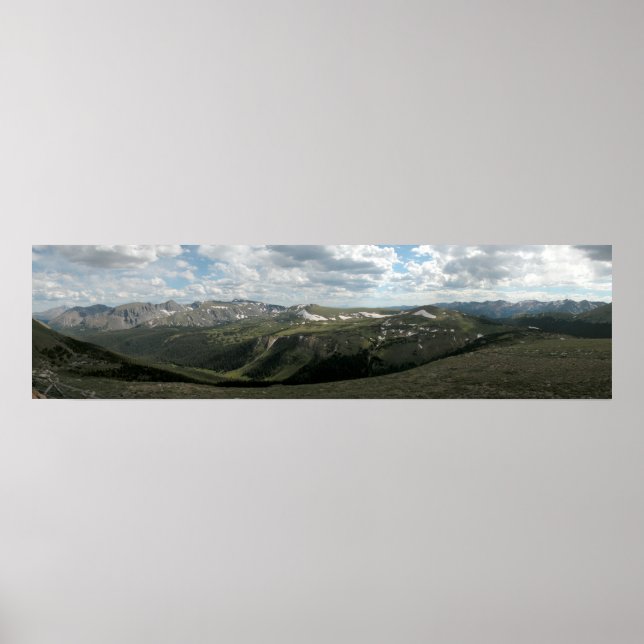 Affiches Parc national des Rocheuses Panoramique 5 (Devant)