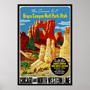Affiches Parc national du Bryce Canyon