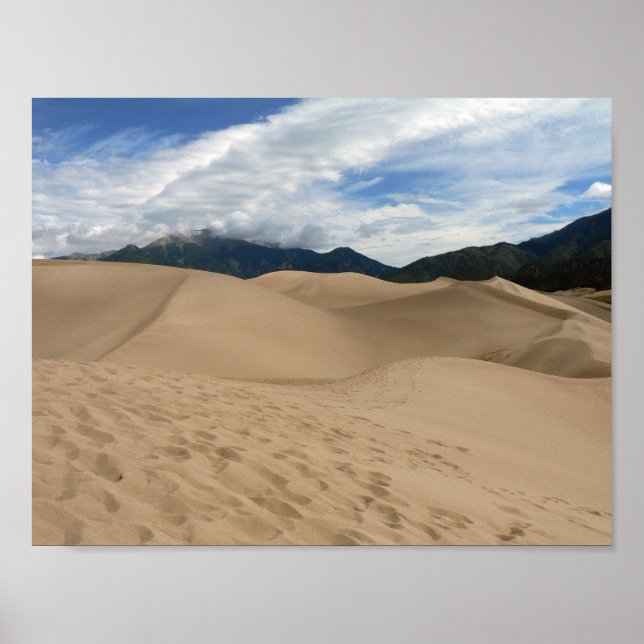 Affiches Parc national et réserve des dunes de sable, CO (Devant)