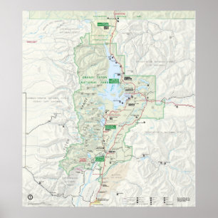 Affiches Parc national grand de Teton