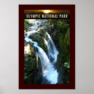 Affiches PARC NATUREL OLMPIC-Washington—Sol Duc-