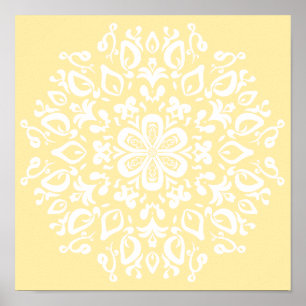 Affiches Parchment Mandala