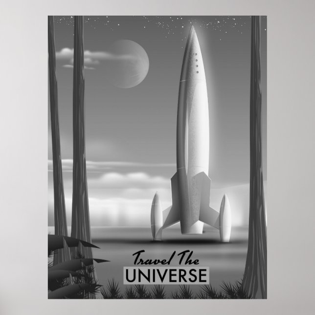 Affiches Parcourez l'Univers Mono (édition limitée) (Devant)