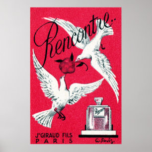 Affiches Parfum 1920 de Rencontre