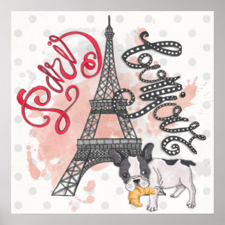 Affiches Paris Bonjour