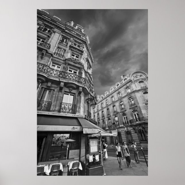 Affiches Paris Café Scene (IV) (Devant)