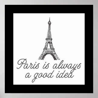 Affiches Paris est toujours une bonne idée