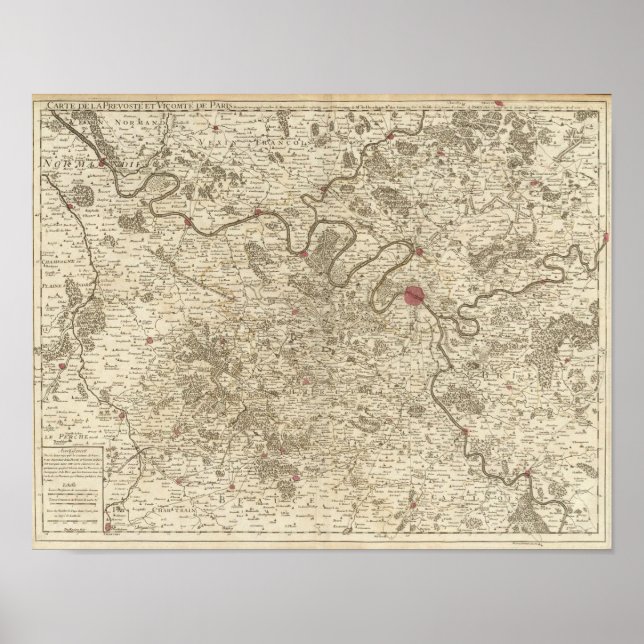 Affiches Paris France (Devant)