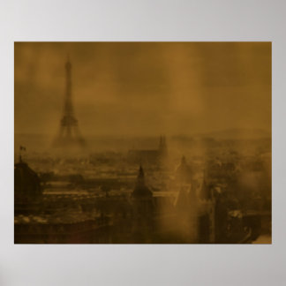 Affiches Paris réflexion