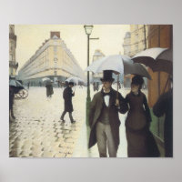Paris Street, Rainy Day par Caillebotte