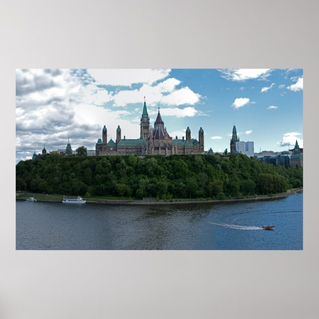 Affiches Parliament Hill Ottawa Canada (Devant)