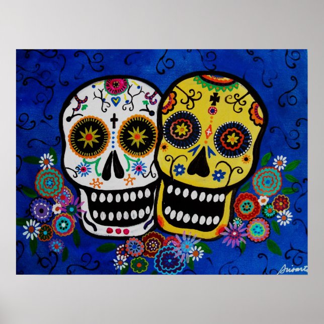 AFFICHES PARTENAIRES DE DIA DE LOS MUERTOS (Devant)
