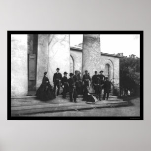 Affiches Participants aux funérailles de Robert E. Lee 1870