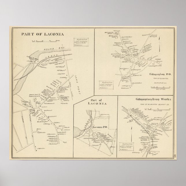 Affiches Partie de la Laconie (Devant)