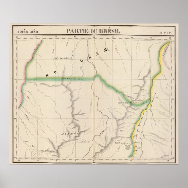 Affiches Partie du Brésil 17 (Devant)