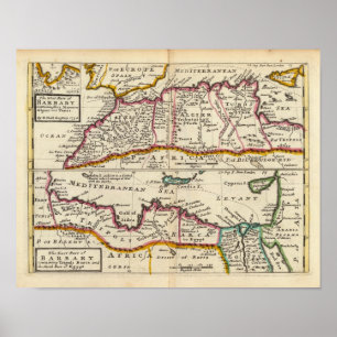 Affiches Partie ouest et est de Barbary