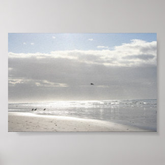 Affiches Parties scintillant du lever du soleil