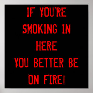 Affiches Pas de tabac