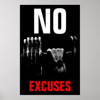 Affiches Pas d'examen Bodybuilding Fitness Inspirational