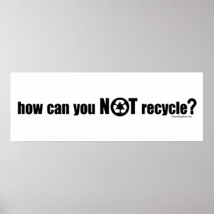 Affiches Pas recycler ?