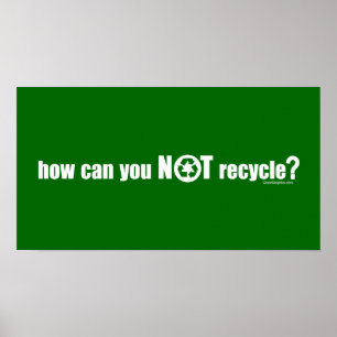 Affiches Pas recycler ?