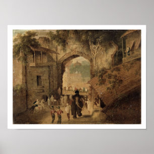Affiches Passage est, Patna, 1825 (huile sur la toile)