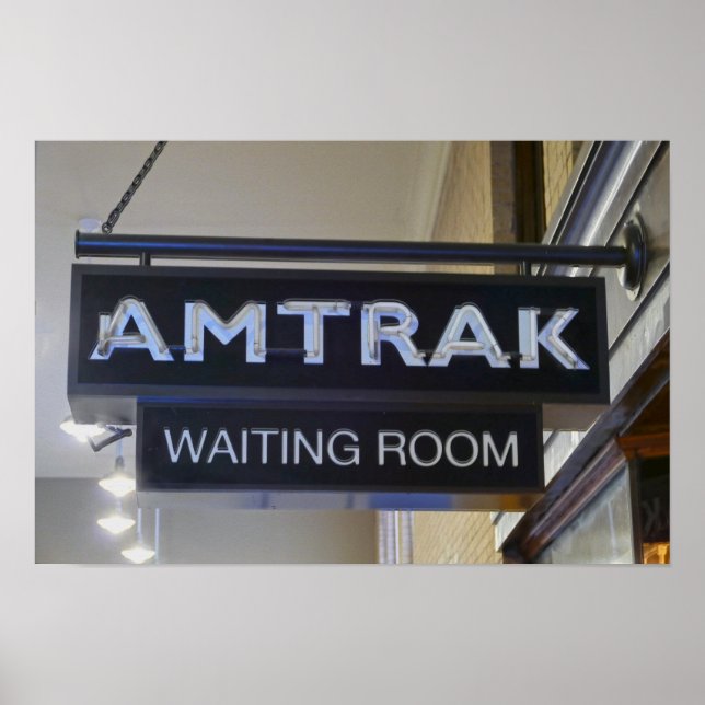 Affiches Passenger Train Waiting Room (Devant)