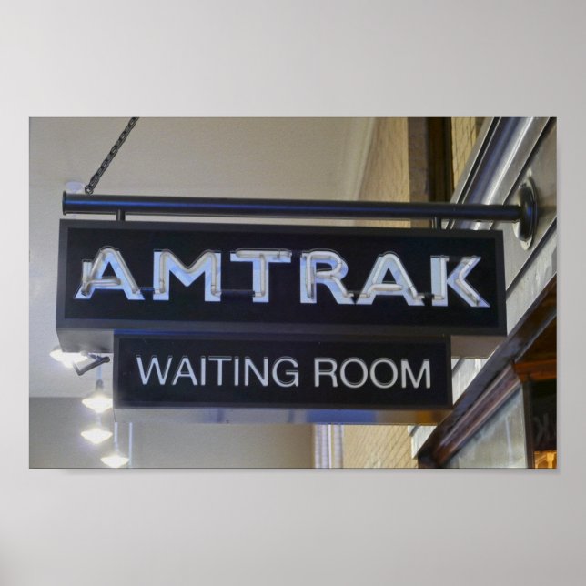 Affiches Passenger Train Waiting Room (Devant)