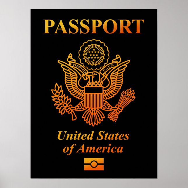 AFFICHES PASSEPORT(USA) (Devant)